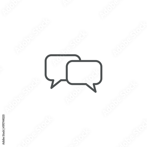 message icon. sign design