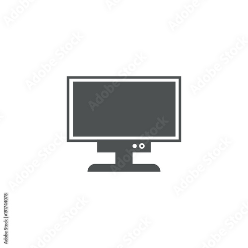 tv icon. sign design