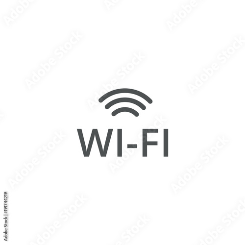wifi icon. sign design