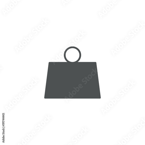 weight icon. sign design
