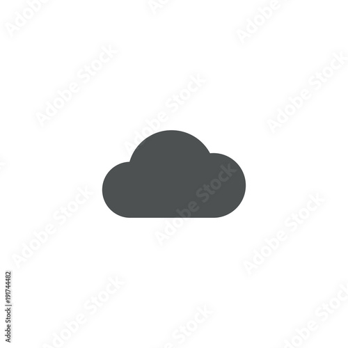 cloud icon. sign design