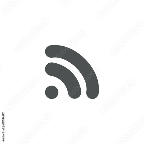 wifi icon. sign design