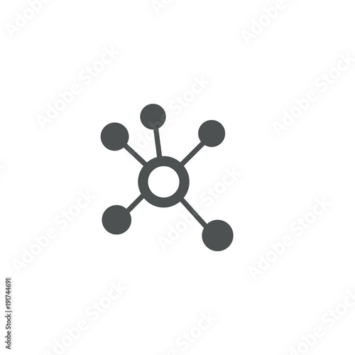 chemistry icon. sign design