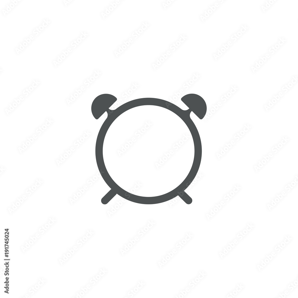 alarm clock icon. sign design alarm clock icon. sign design