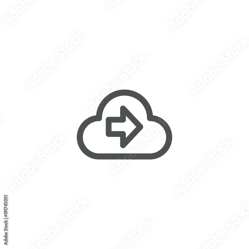 right icon. sign design