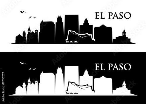 El Paso skyline - Texas