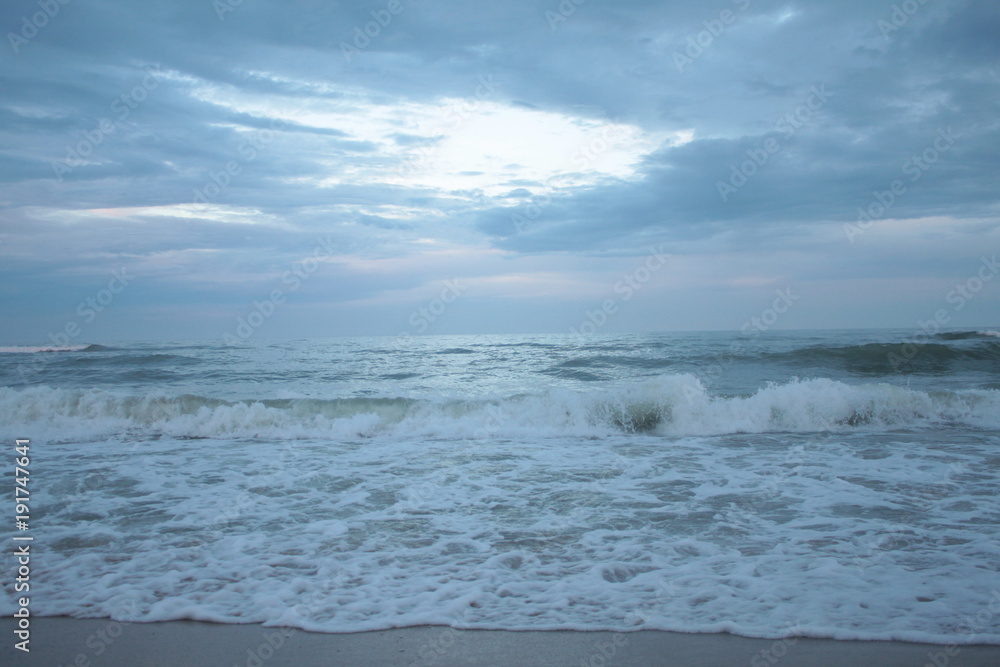 the ocean and the beautiful sky the ocean and the beautiful sky