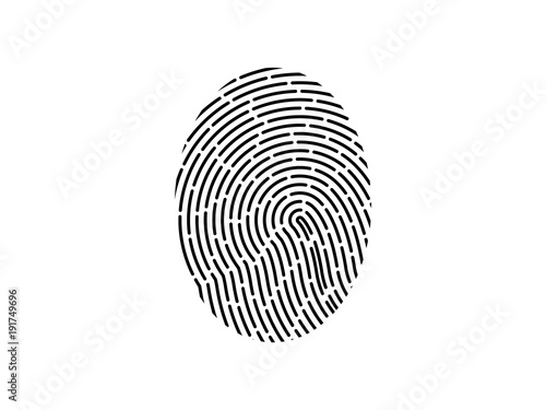 Fingerprint Icon Vector