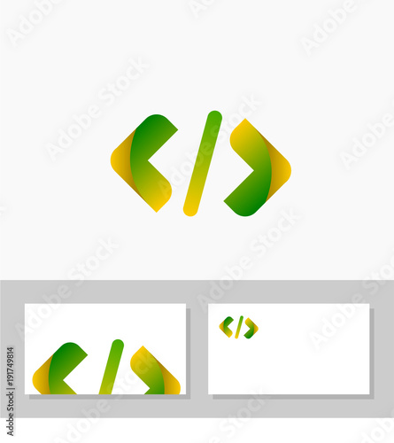 Free Download Check Coding IT Consultant Business Management Logo - GFXLoad