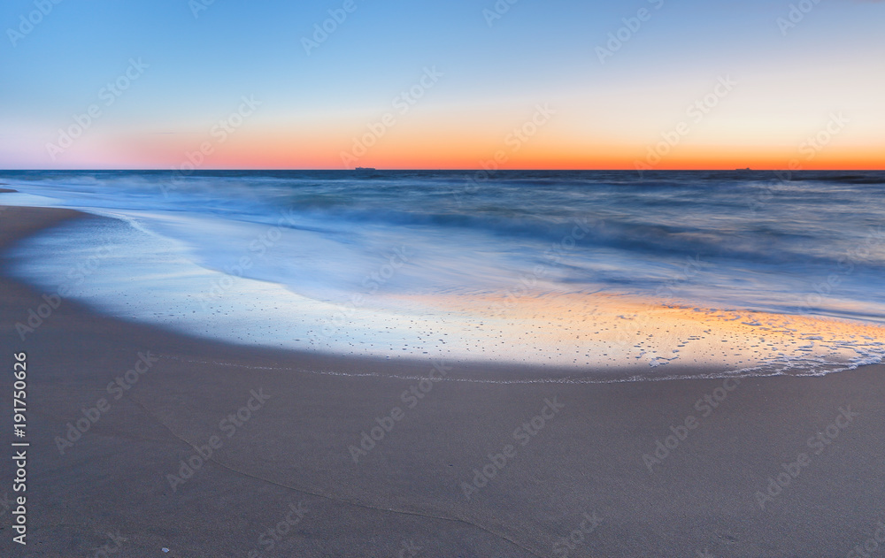 Virginia Beach before sunrise, Virginia, USA