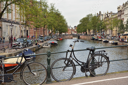 Grachten Brücke in Amsterdam | Niederlande