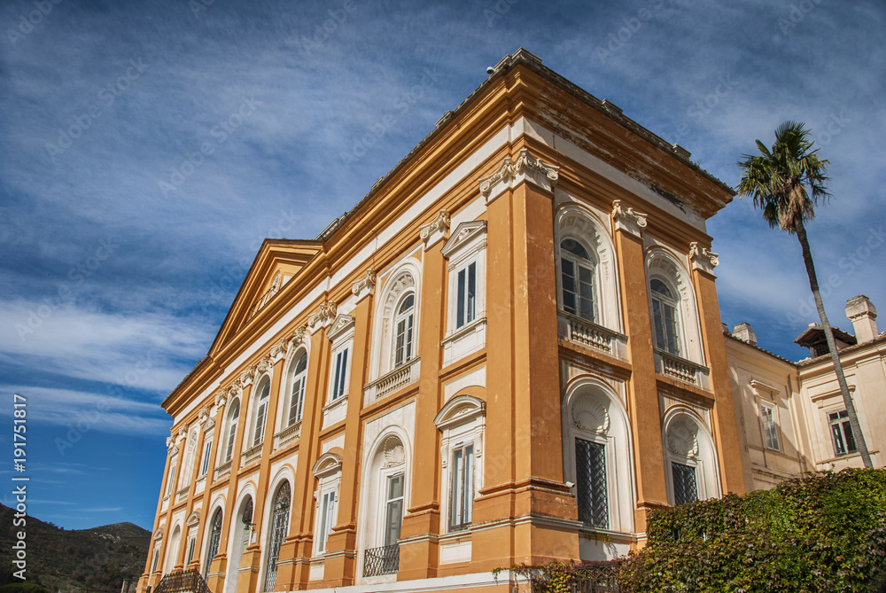 Belvedere Palace in San Leucio city, near Caserta town, Italy