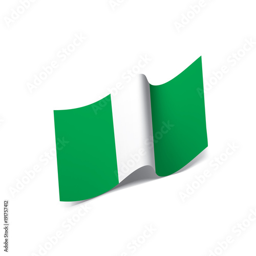 Free Download Nigeria flag, vector illustration - GFXLoad
