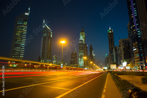Modern skyscrapers, Sheikh zayed road © Oleg Zhukov