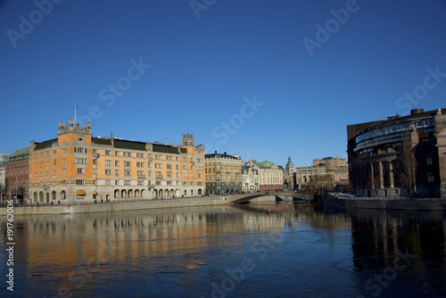 Canvas Print Prime Minister's Office Rosenbad in Stockolm