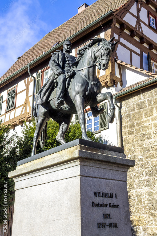 Reiterstatue, Geislingen an der Steige 