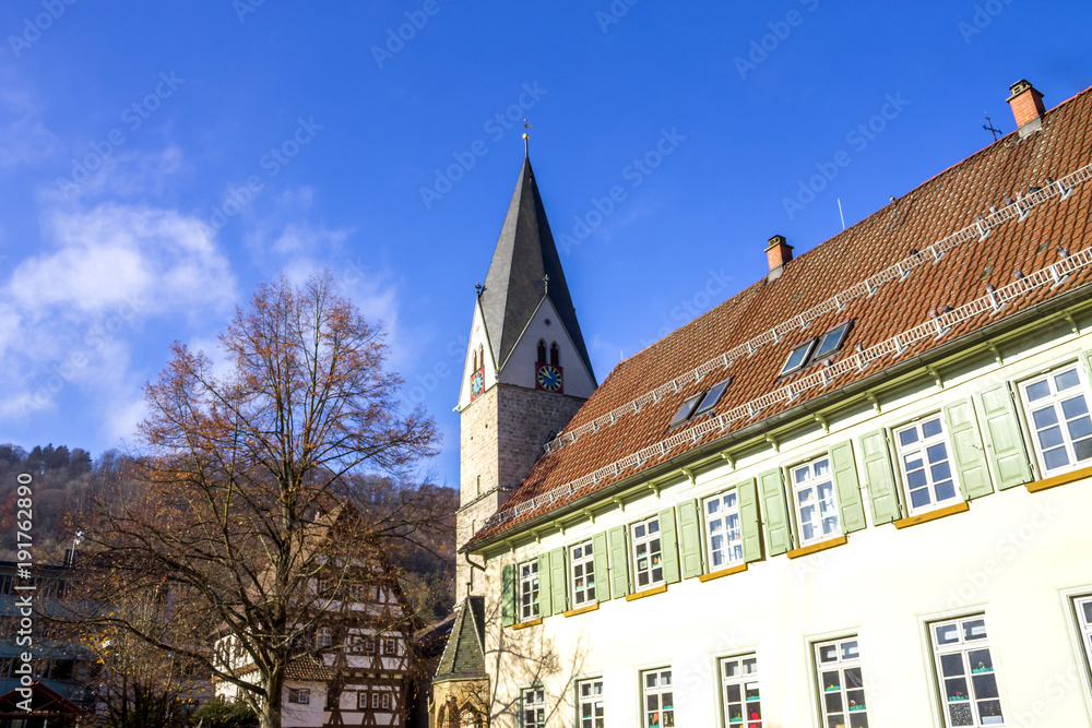 Obraz premium Kirche, Geislingen an der Steige 
