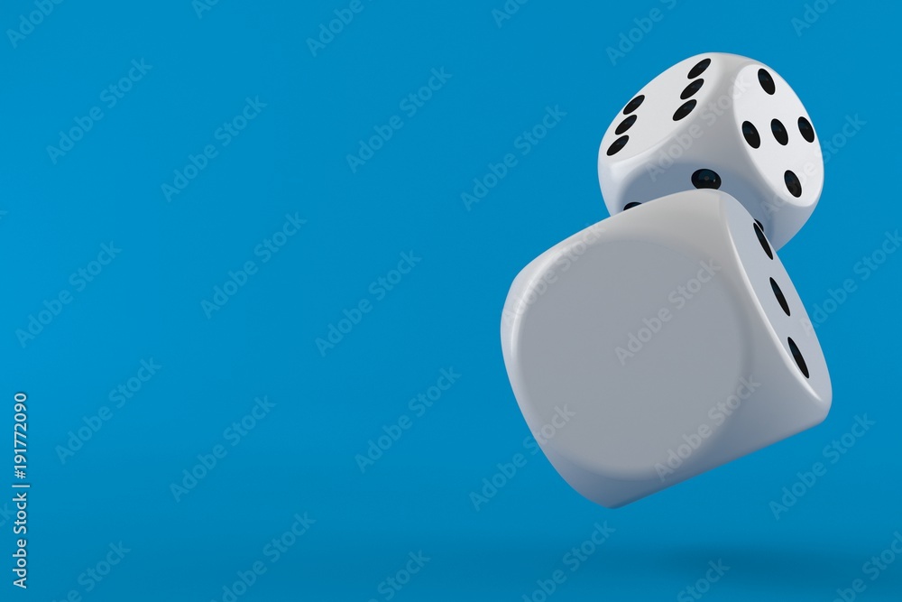 Blank dice Stock Illustration Adobe Stock
