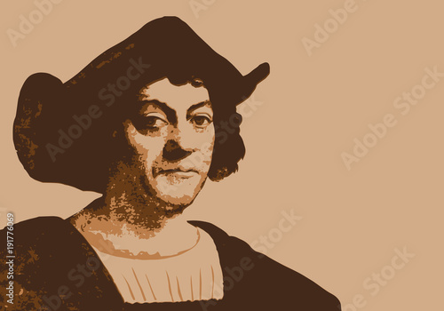 Christophe Colomb - navigateur - explorateur - portrait - personnage historique - découverte - Amérique