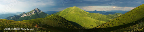 Beautiful scenery of mountains, Big Rozsutec, Little Fatra , Slovakia