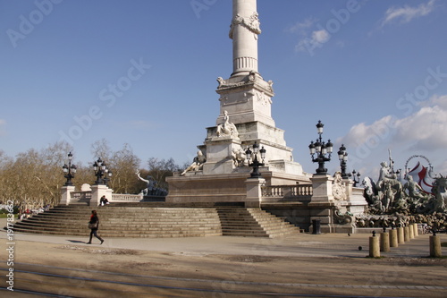 Monument aux Girondins à Bordeaux, Gironde 
