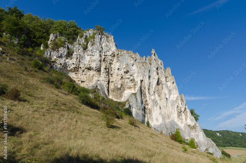 Kletterparadies in Aicha Dohlenfelsen