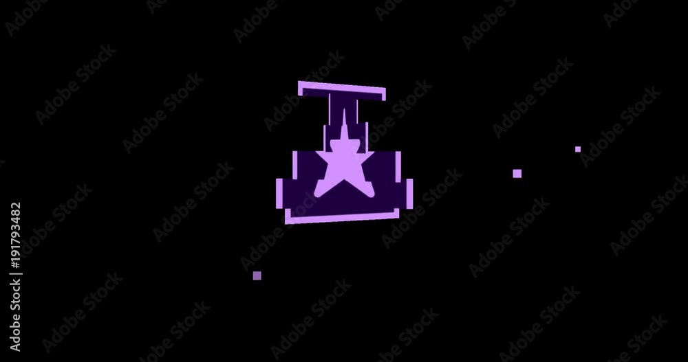 Sliced rotation flip icon logo animated motion graphic star favorite. Object isolated in PNG format with alpha transparency channel background Sliced rotation flip icon logo animated motion graphic star favorite. Object isolated in PNG format with alpha transparency channel background