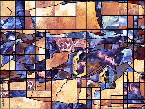 Conceptual Leaded Glass