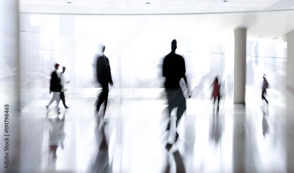 group of people in the lobby business center group of people in the lobby business center