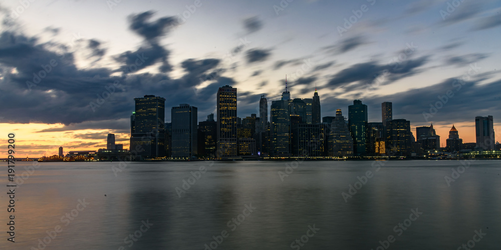 Lower Manhattan Skyline from Brooklyn