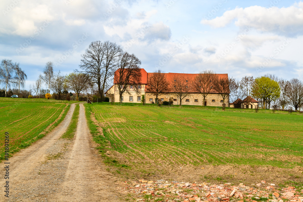 Aussiedlerhof Richtung Bretten im Kraichgau Aussiedlerhof Richtung Bretten im Kraichgau
