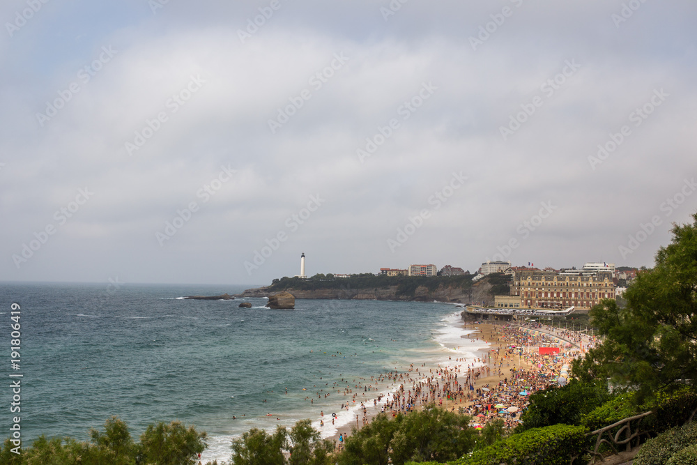 Biarritz seaside resort