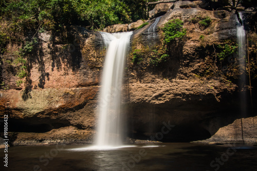 Heo Suwat water fall in  Khao Yai National Park     Thailand