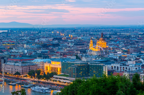 Aerial view of Budapest, Hungary © Kavita