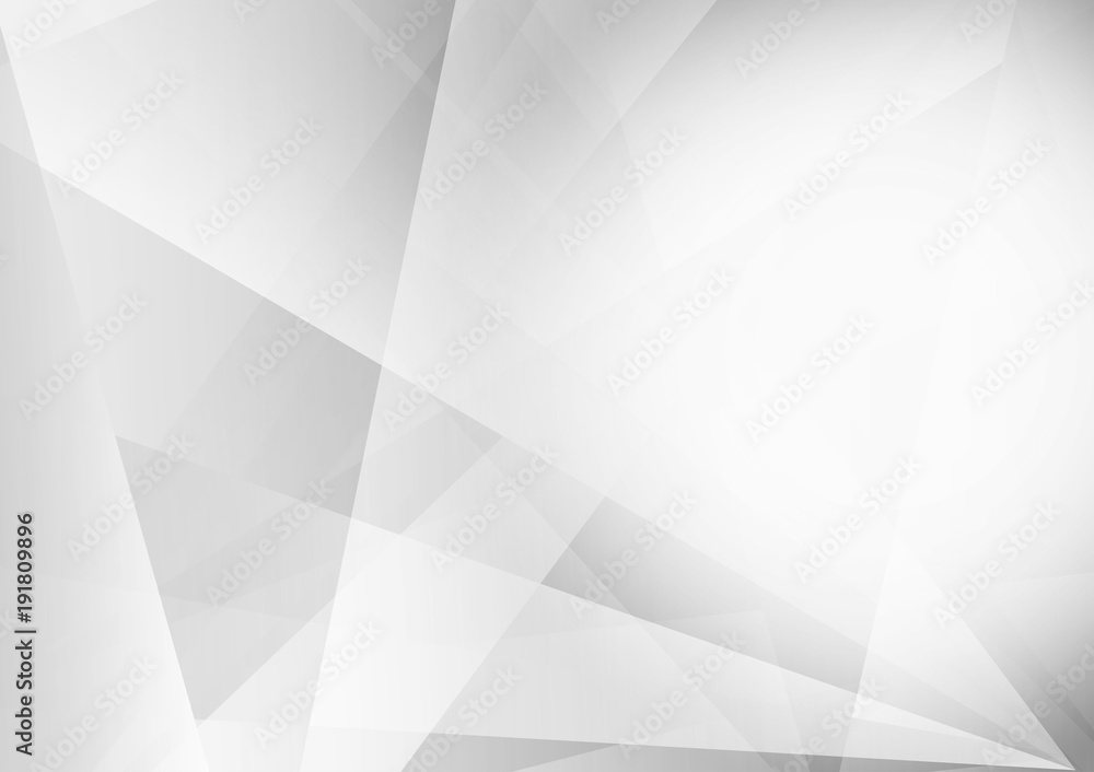 Gray and white color geometric modern background design, Vector Illustration Gray and white color geometric modern background design, Vector Illustration