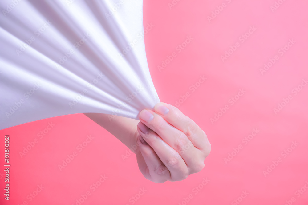 Pulling White Cloth 白い素地を引っ張る ピンク背景 Stock Photo Adobe Stock Pulling White Cloth 白い素地を引っ張る ピンク背景 Stock Photo Adobe Stock