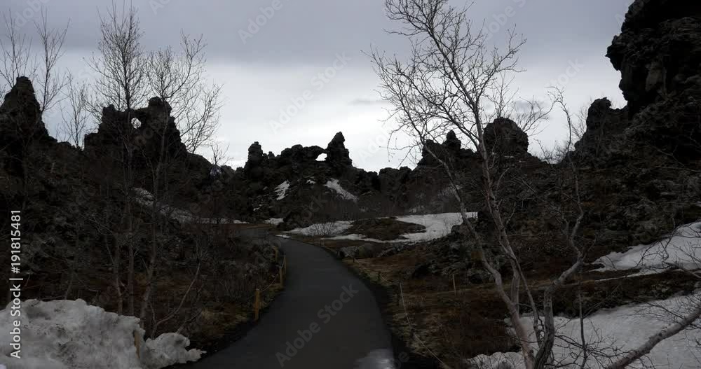 Iceland Travel volcanic rock, dimmu borgir Iceland Travel volcanic rock, dimmu borgir