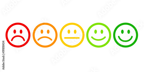 smiley bewertung 5er