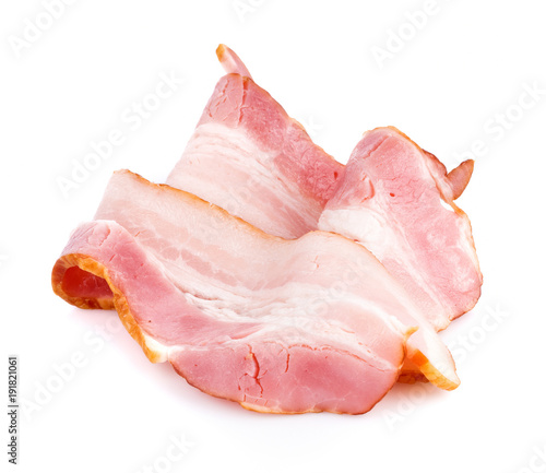 Принти на полотні bacon isolated on white background