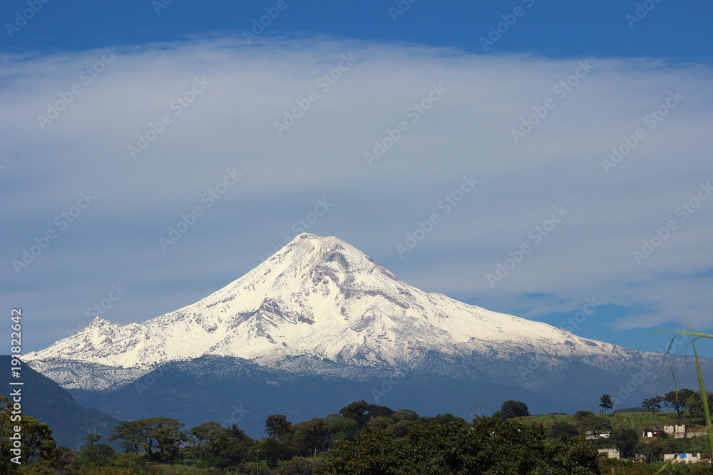 Fototapeta premium Volcán Citlaltépetl