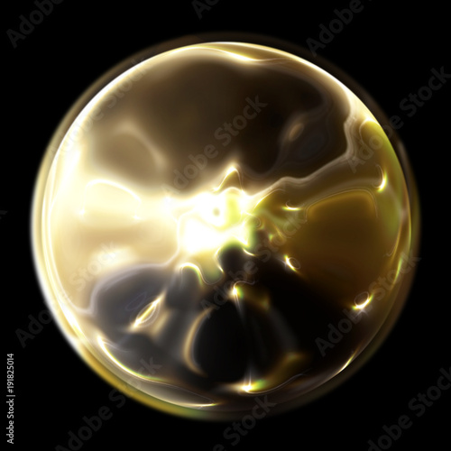  Abstract Sphere Effect