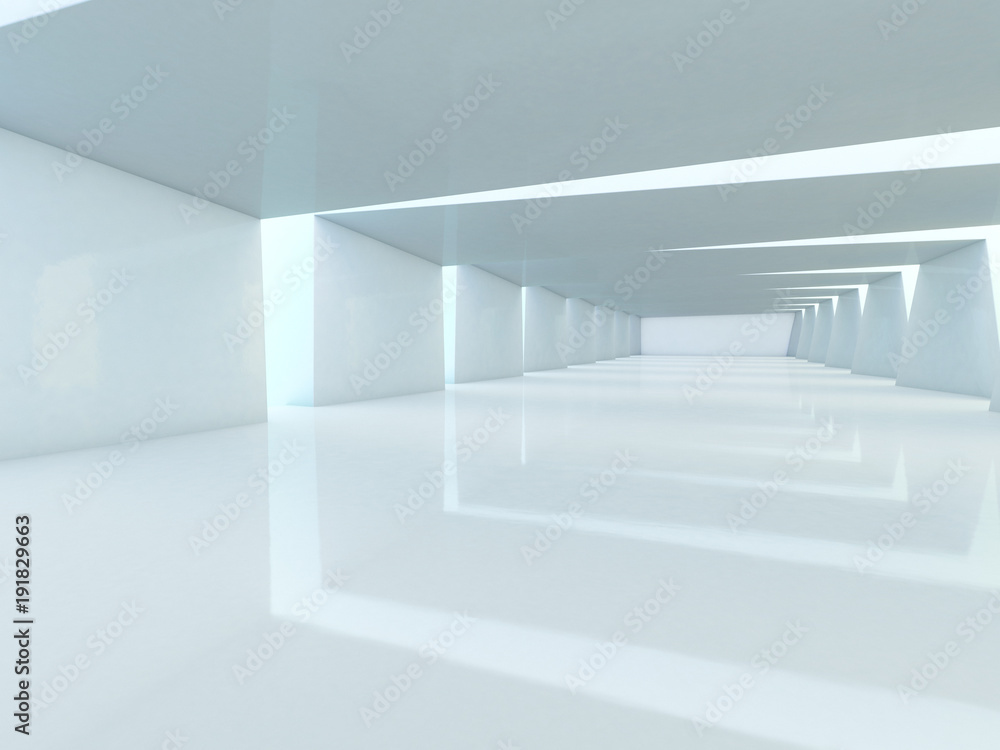 Abstract modern architecture background. 3D rendering Abstract modern architecture background. 3D rendering