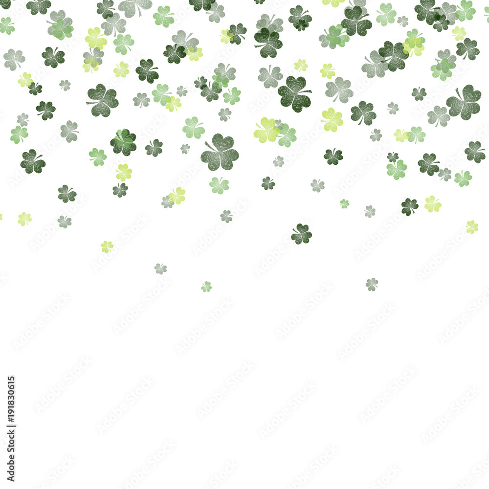 Shamrock St. Patrick's Day Background Shamrock St. Patrick's Day Background