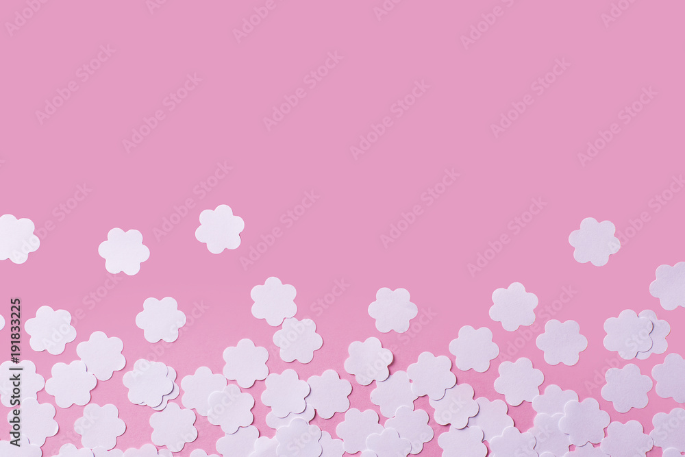 Color confetti background