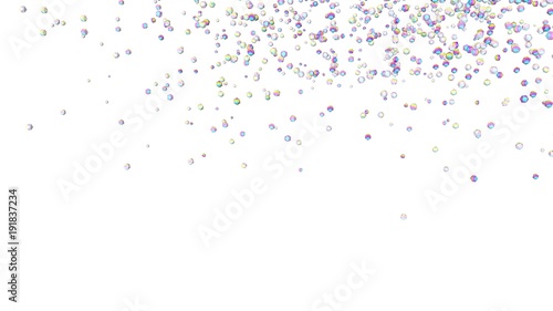 Holographic gems background. 3d illustration. Rhinestones abstract wallpaper. Rainbow multicolor pyramids. Crystals. Diamonds. Jewelry. Fashion. Simple geometric shapes backdrop. photo