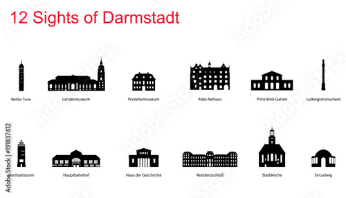 12 Sights of Darmstadt photo