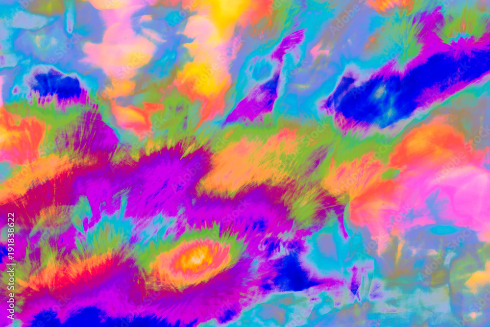 Abstract psychedelic picture part of photo series that can be used as a background separately or as a part of the group of photos to create gif animations or short videos