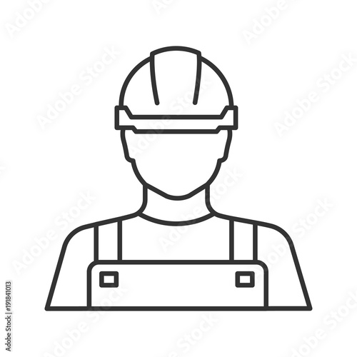 Builder linear icon