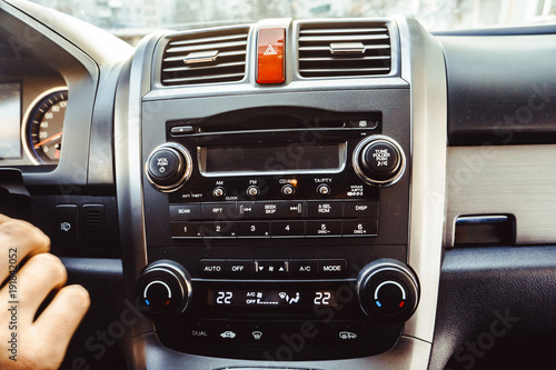 car radio in the car © venerala