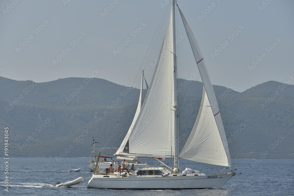 Fototapeta premium Croatia Sailing